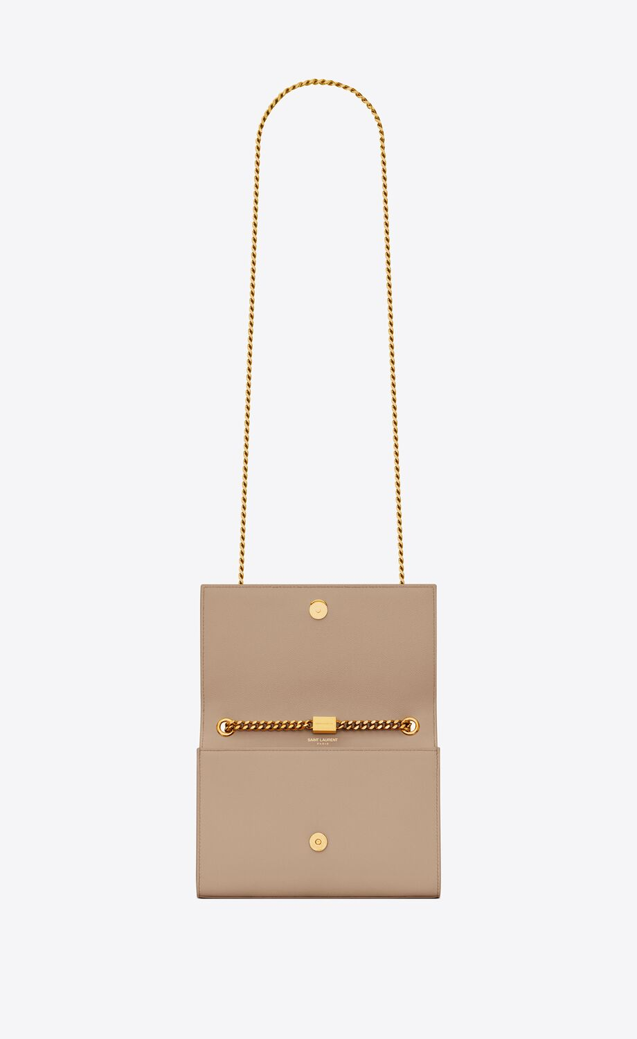KATE SMALL CHAIN BAG IN GRAIN DE POUDRE EMBOSSED LEATHER